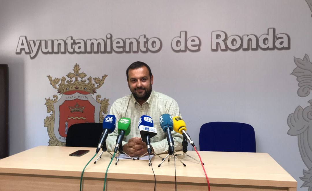Álvaro Carreño, portavoz de Izquierda Unida Álvaro Carreño, portavoz de Izquierda Unida