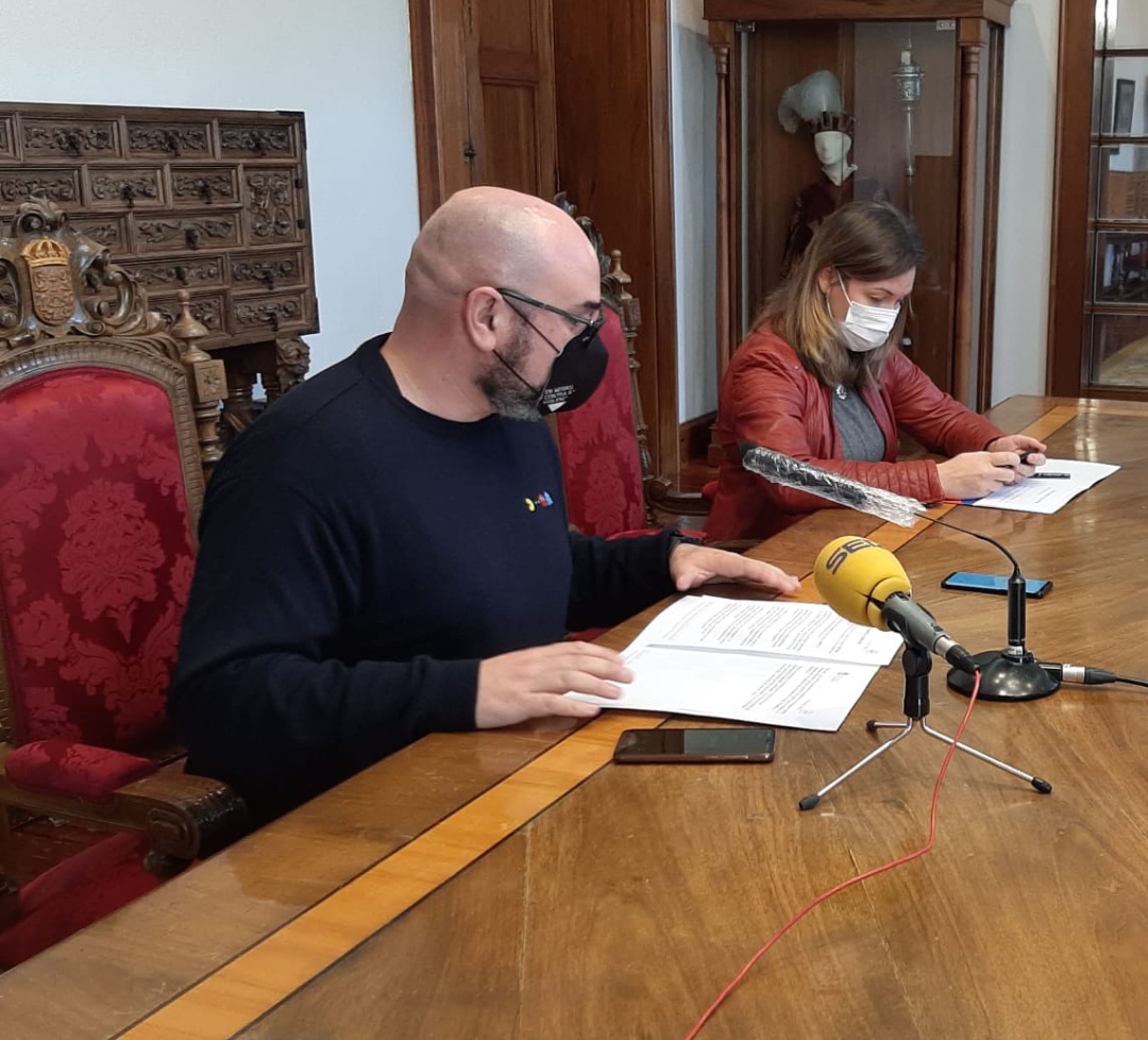 Foto de archivo. Efrén Castro durante una rueda de prensa celebrada en la Diputación de Lugo. Foto de archivo. Efrén Castro durante una rueda de prensa celebrada en la Diputación de Lugo.
