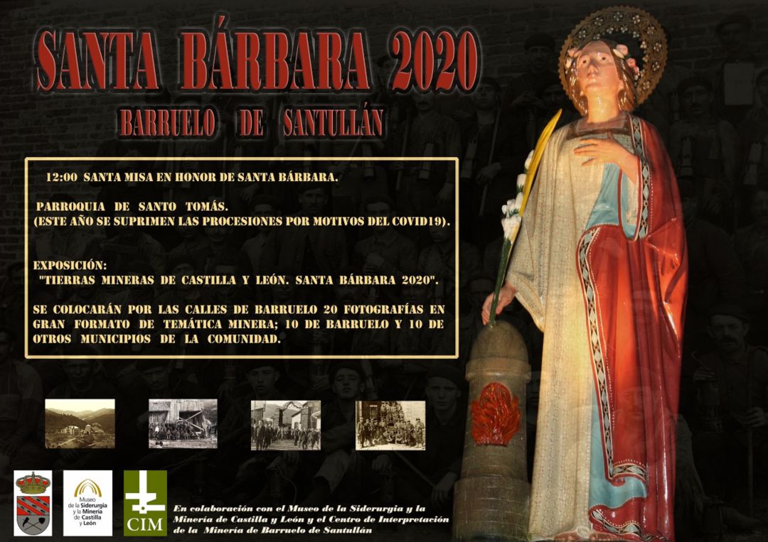 No habrá procesión de Santa Bárbara en Barruelo de Santullán (Palencia) No habrá procesión de Santa Bárbara en Barruelo de Santullán (Palencia)