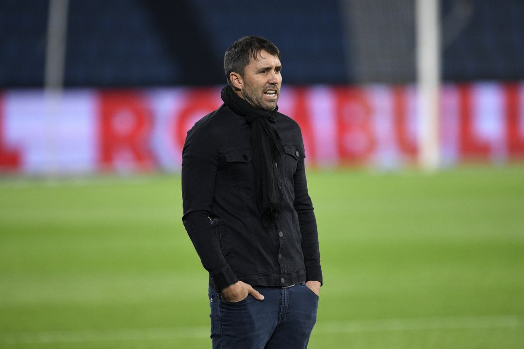 Eduardo Coudet en Balaídos en el partido ante Granada Eduardo Coudet en Balaídos en el partido ante Granada