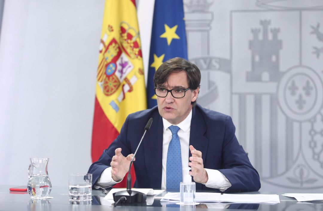 El ministro de Sanidad, Salvador Illa, el pasado 27 de noviembre. El ministro de Sanidad, Salvador Illa, el pasado 27 de noviembre.