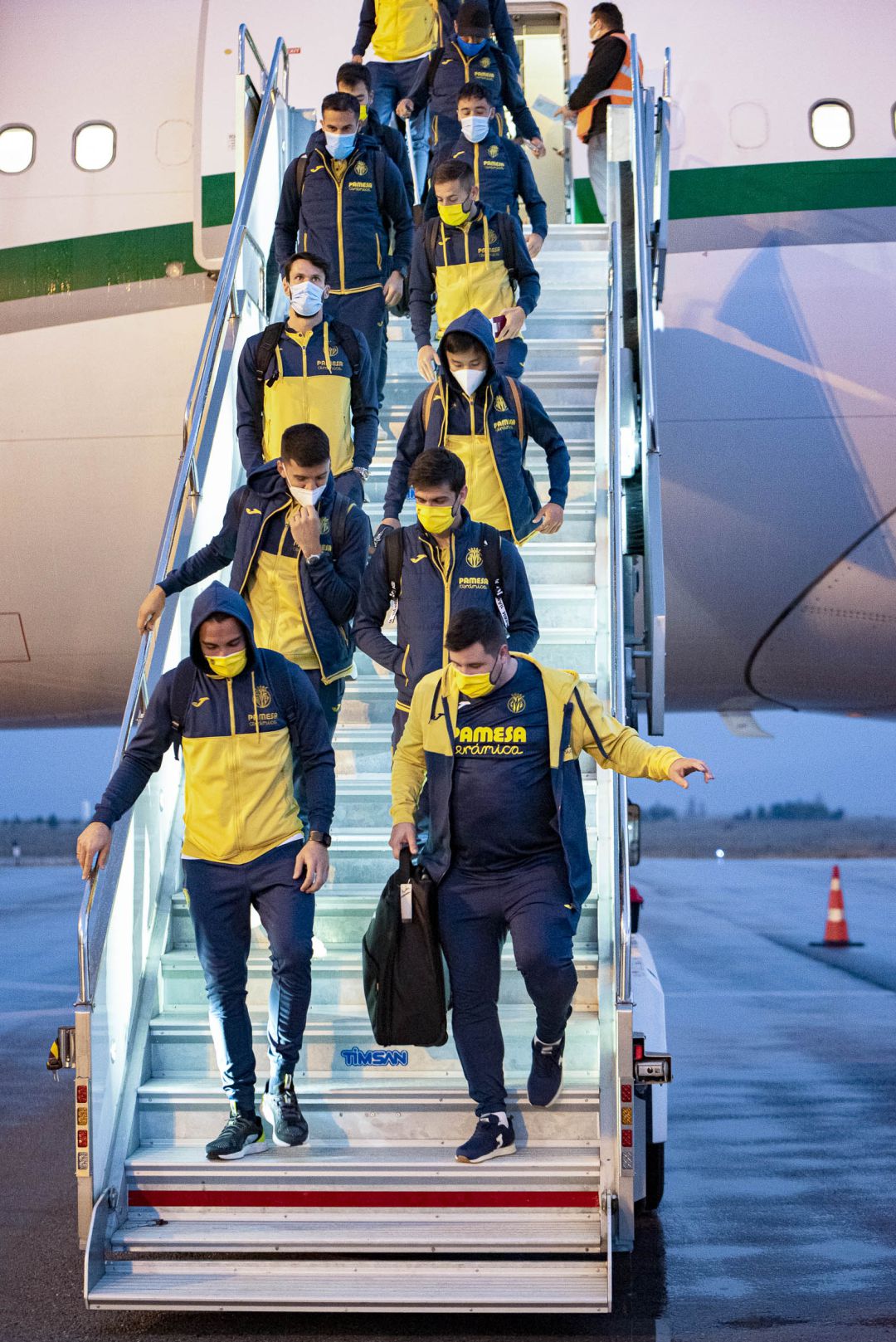 La expedición del Villarreal CF llega a Sivass en busca del pase a la fase de eliminatorias La expedición del Villarreal CF llega a Sivass en busca del pase a la fase de eliminatorias