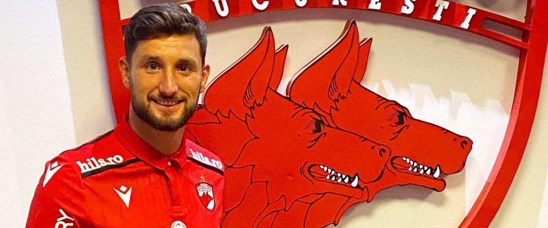 Borja Valle en su presentación con el Dinamo de Bucarest Borja Valle en su presentación con el Dinamo de Bucarest