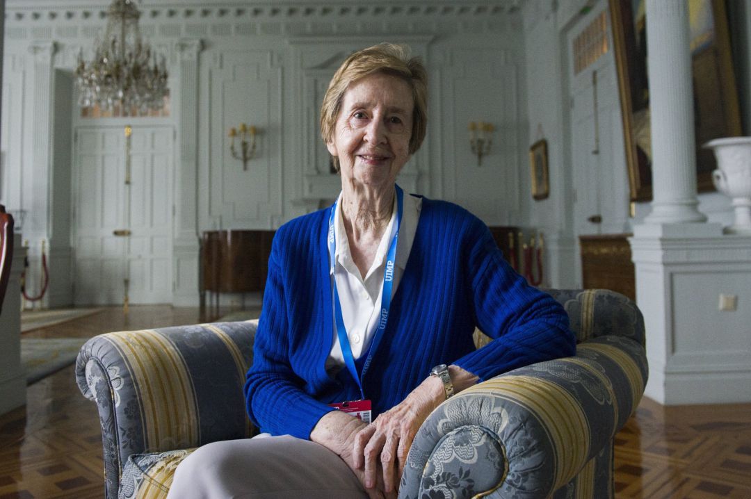 La científica española Margarita Salas en la UIMP La científica española Margarita Salas en la UIMP