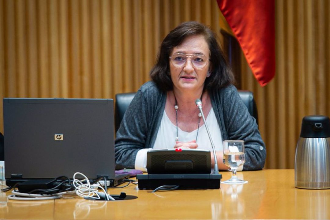 La presidenta de la AIReF, Cristina Herrero, en la Comisión para la reconstrucción del Congreso - CONGRESO La presidenta de la AIReF, Cristina Herrero, en la Comisión para la reconstrucción del Congreso - CONGRESO