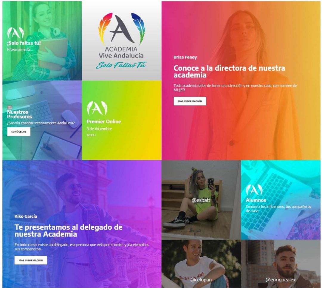 Campaña de promocion turística de la Junta con influencers Campaña de promocion turística de la Junta con influencers
