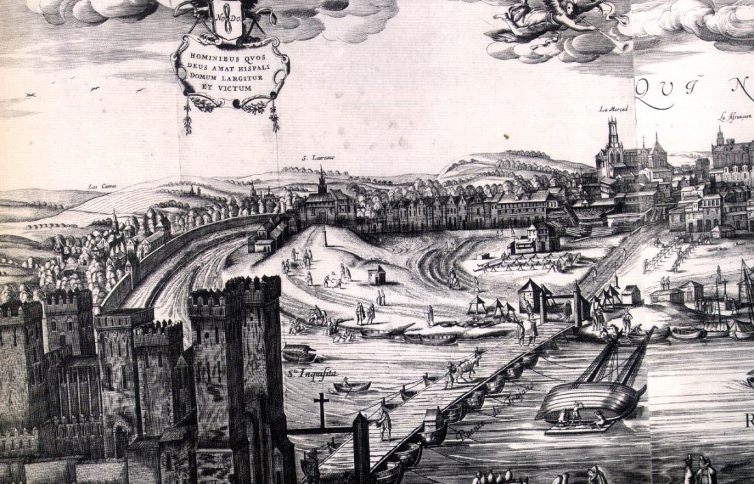 Grabado de los años 1600 Grabado de los años 1600
