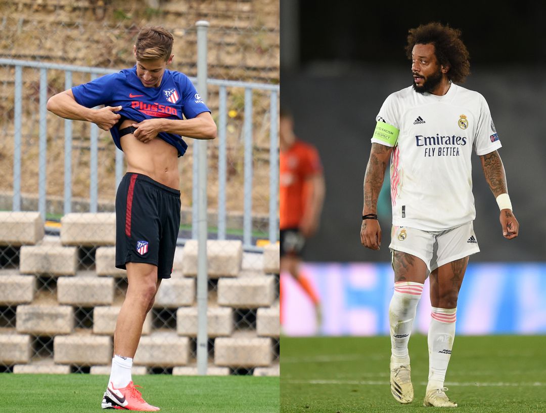 Marcos Llorente y Marcelo Marcos Llorente y Marcelo