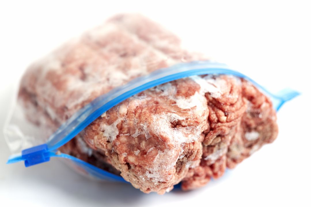 Carne de vacuno congelada. Carne de vacuno congelada.