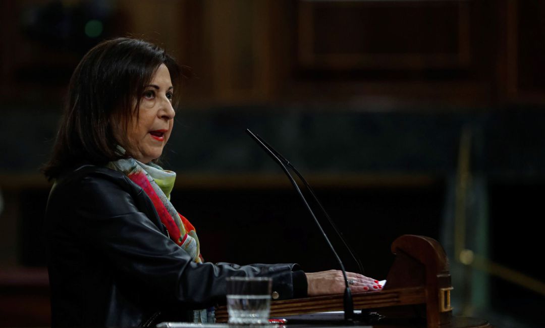 La ministra de Defensa, Margarita Robles. La ministra de Defensa, Margarita Robles.