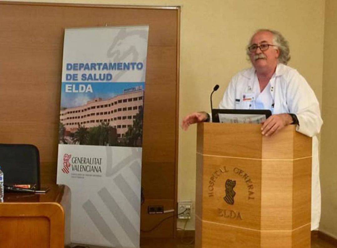 Calixto Sánchez, jefe servicio Anestesia y Reanimación Hospital Elda Calixto Sánchez, jefe servicio Anestesia y Reanimación Hospital Elda