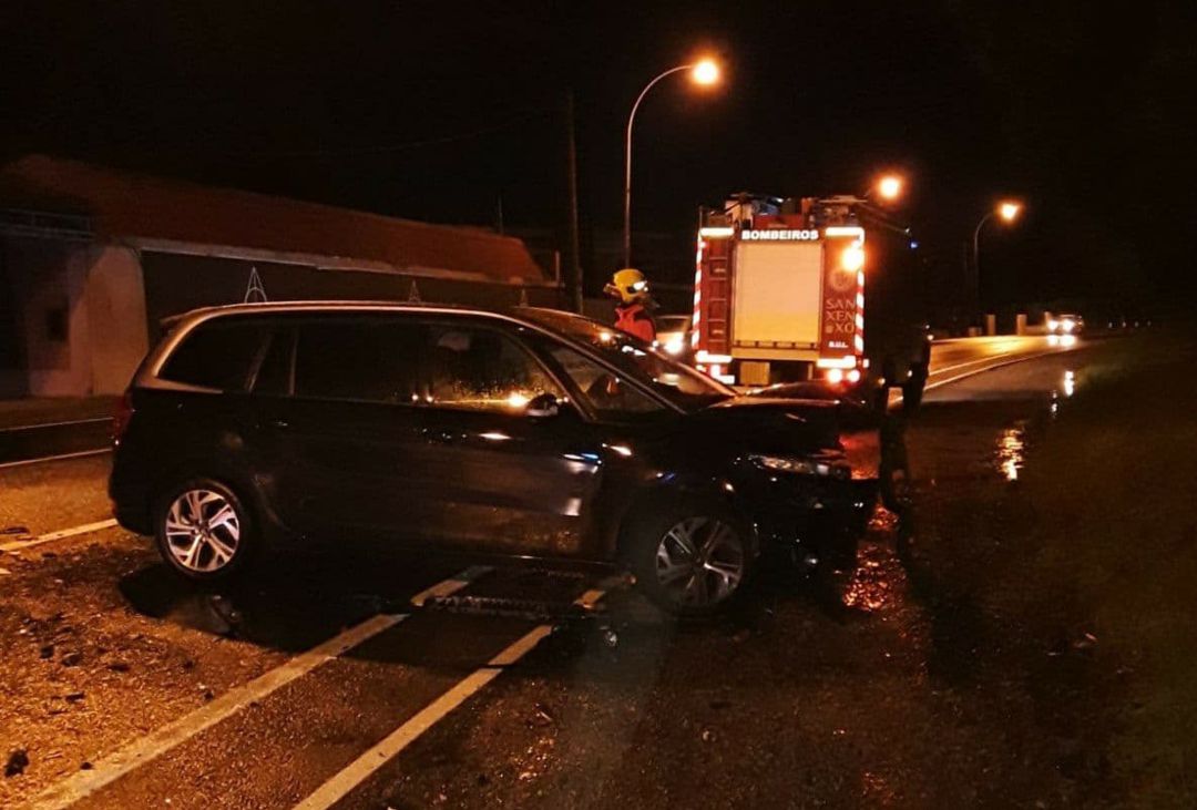 Estado en el que quedó uno de los vehículos implicados en el accidente Estado en el que quedó uno de los vehículos implicados en el accidente