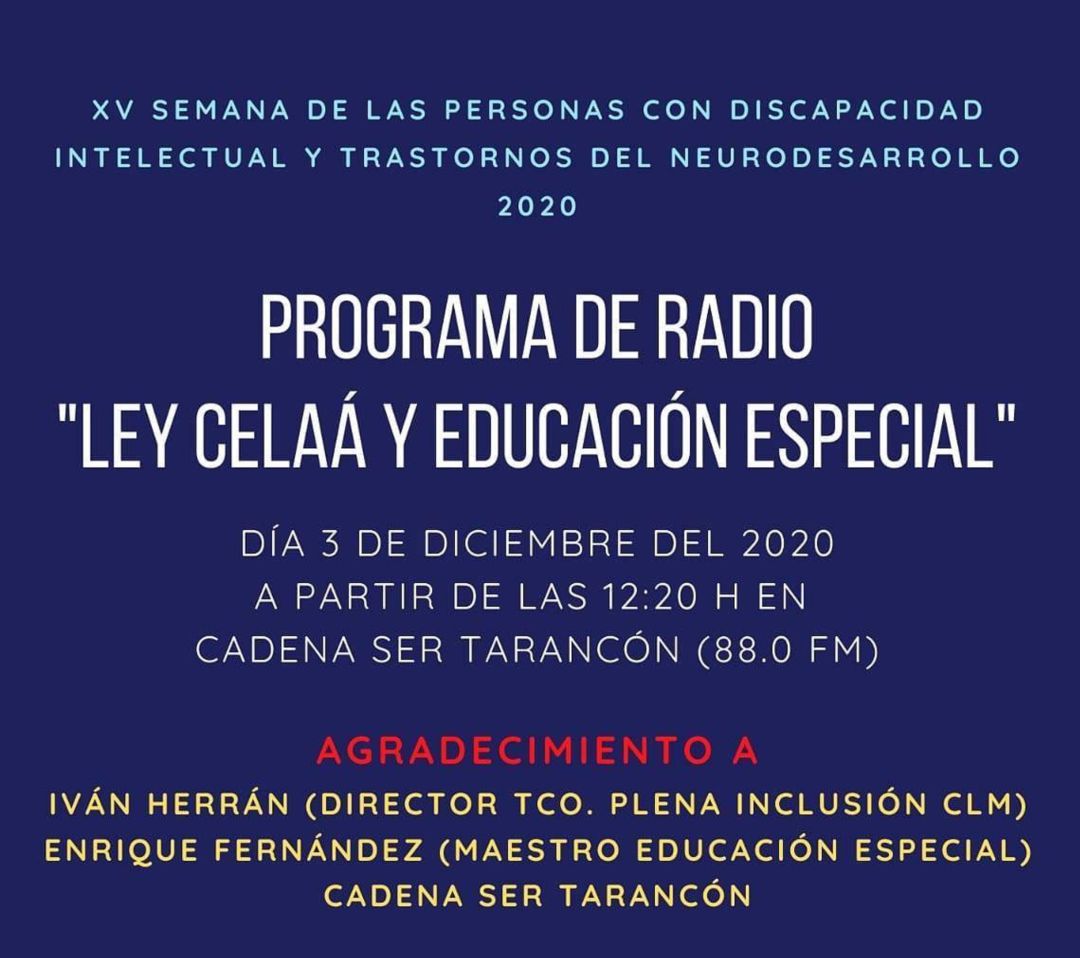 "Ley Celaá y Educación Especial" "Ley Celaá y Educación Especial"