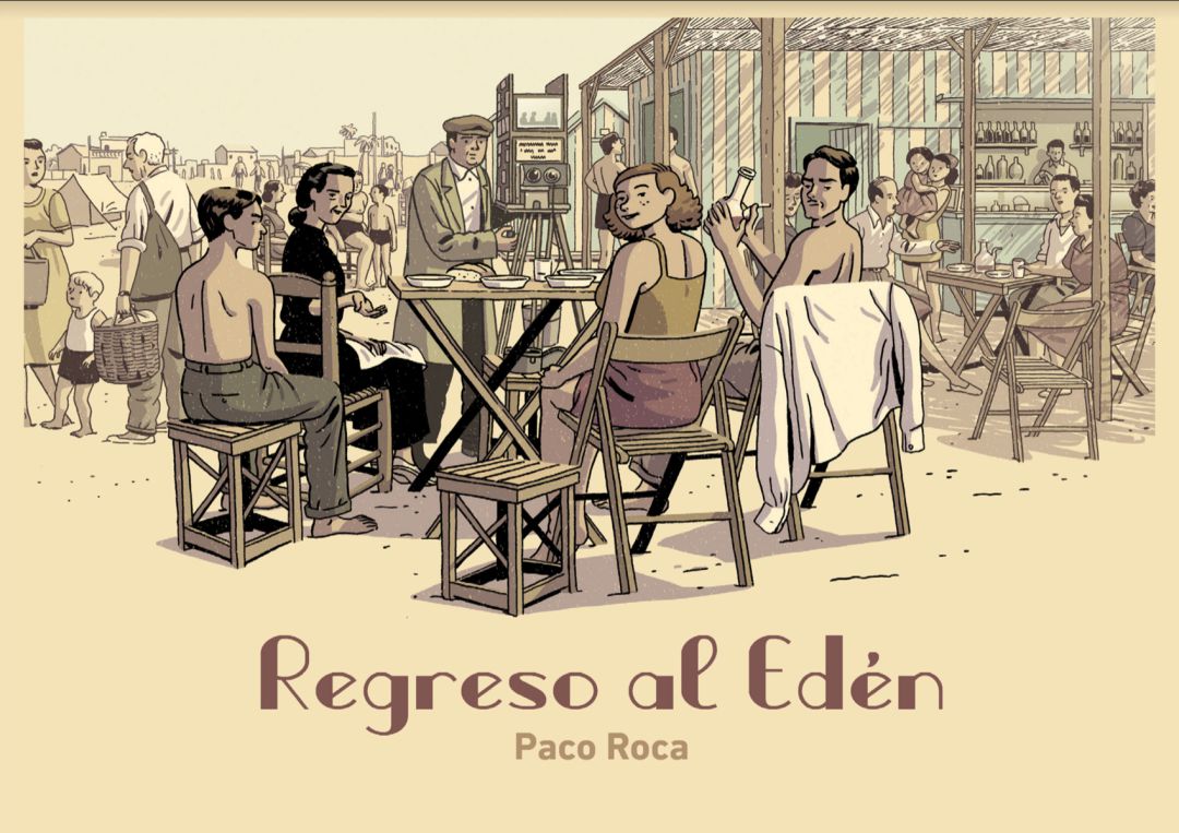 Portada de la nueva novela gráfica de Paco Roca. Portada de la nueva novela gráfica de Paco Roca.