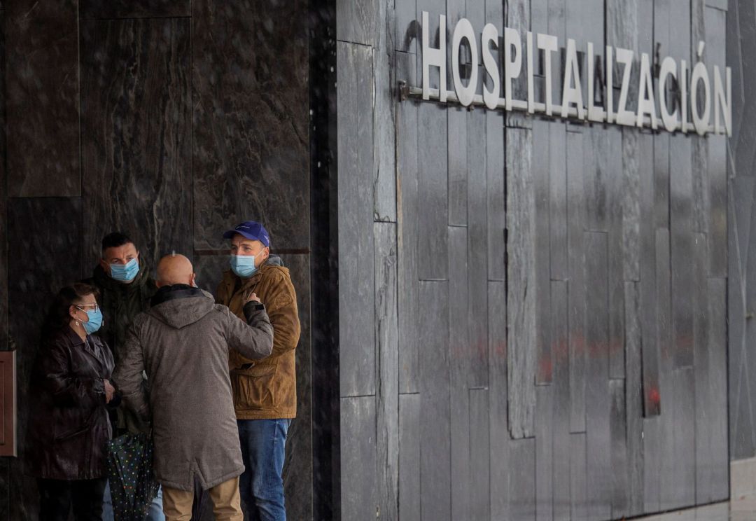 La entrada principal al Hospital Universitario Central de Asturias La entrada principal al Hospital Universitario Central de Asturias