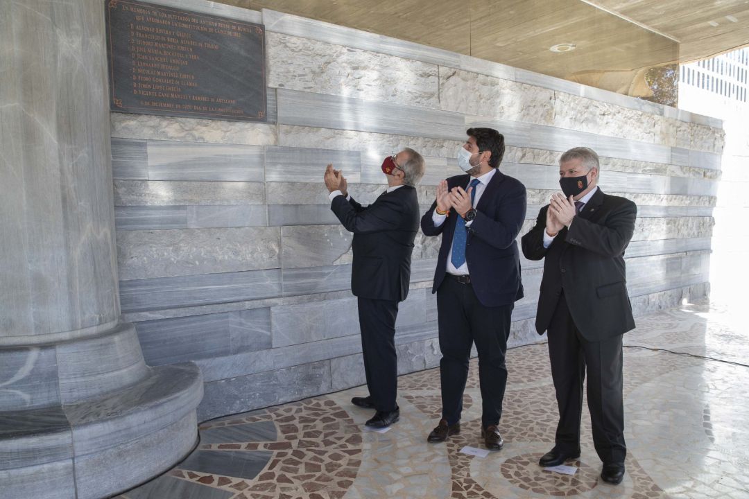 Homanaje en la Asamblea a los diputados del Reino de Murcia que participaron en la Constitución de 1812 Homanaje en la Asamblea a los diputados del Reino de Murcia que participaron en la Constitución de 1812