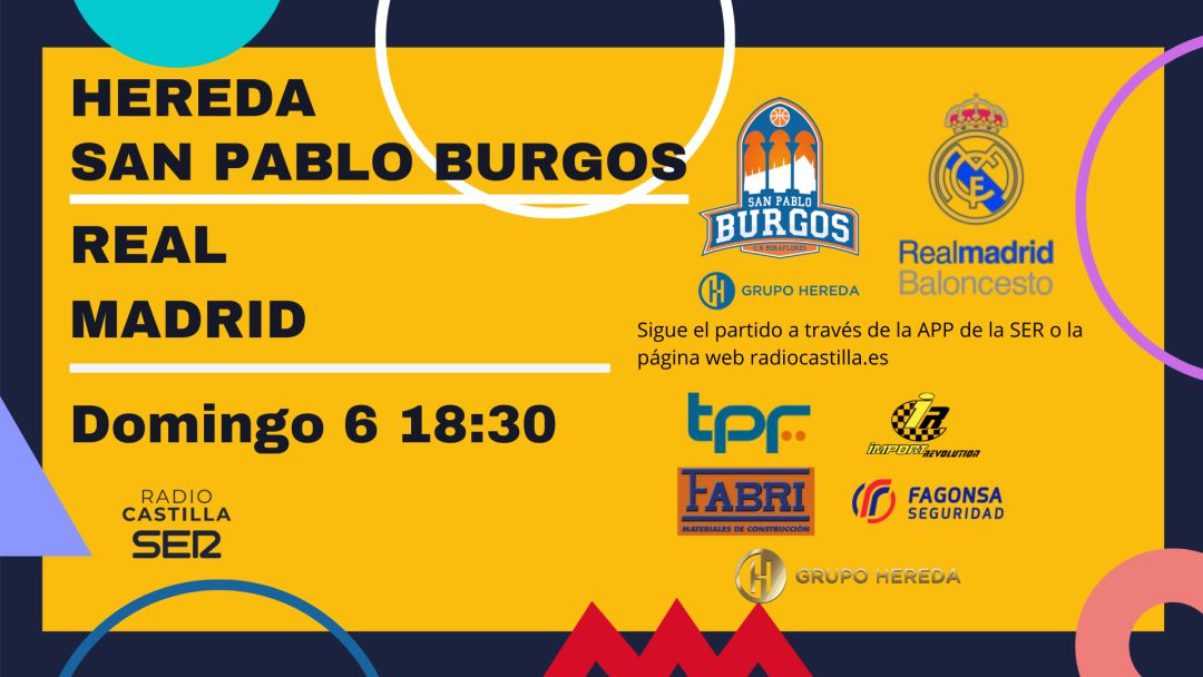 Hereda San Pablo Burgos - Real Madrid Hereda San Pablo Burgos - Real Madrid