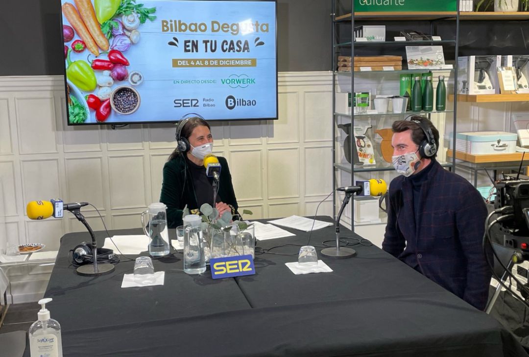 El concejal Xabier Ochandiano en 'Hoy por Hoy Bilbao' desde 'Bilbao Degusta'. El concejal Xabier Ochandiano en 'Hoy por Hoy Bilbao' desde 'Bilbao Degusta'.