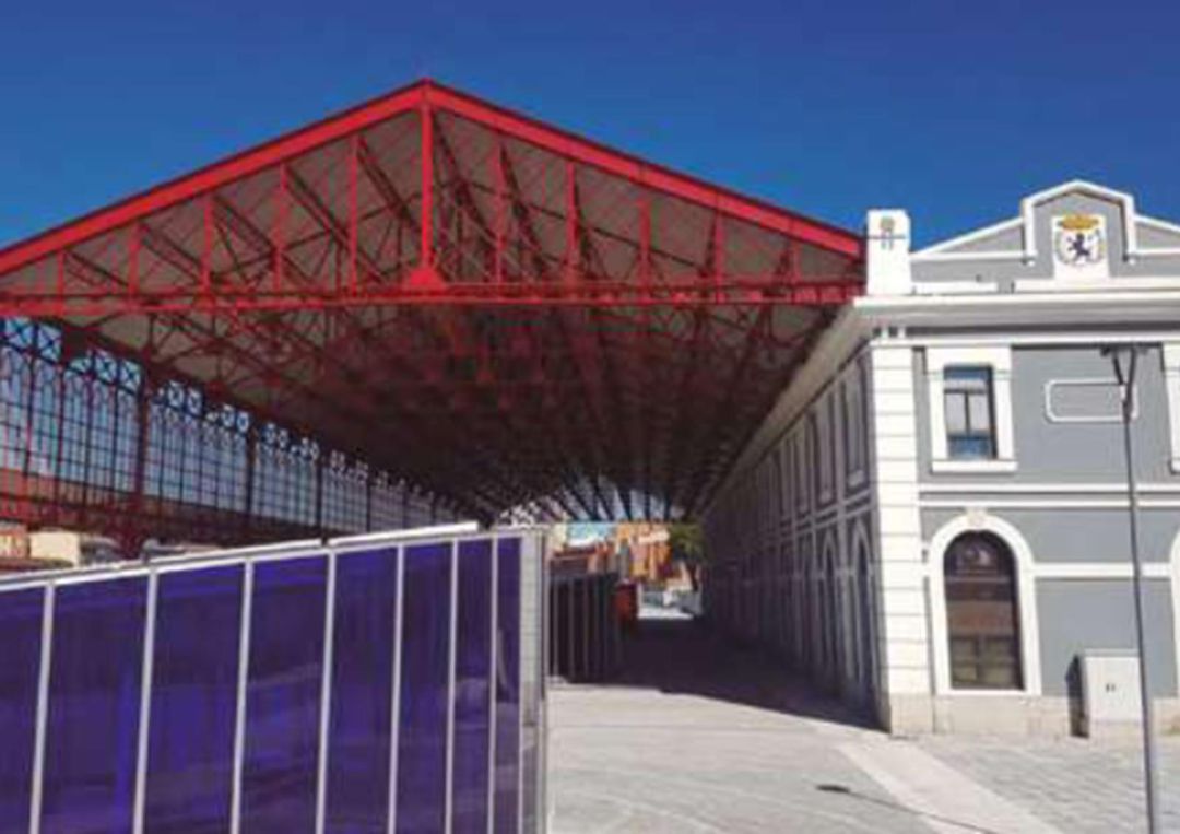 La antigua estación era la sede propuesta por el Gobierno Español La antigua estación era la sede propuesta por el Gobierno Español