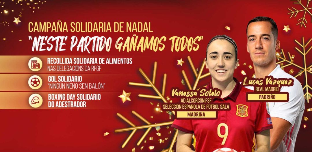 A RFGF pon en marcha a campaña de nadal solidaria A RFGF pon en marcha a campaña de nadal solidaria