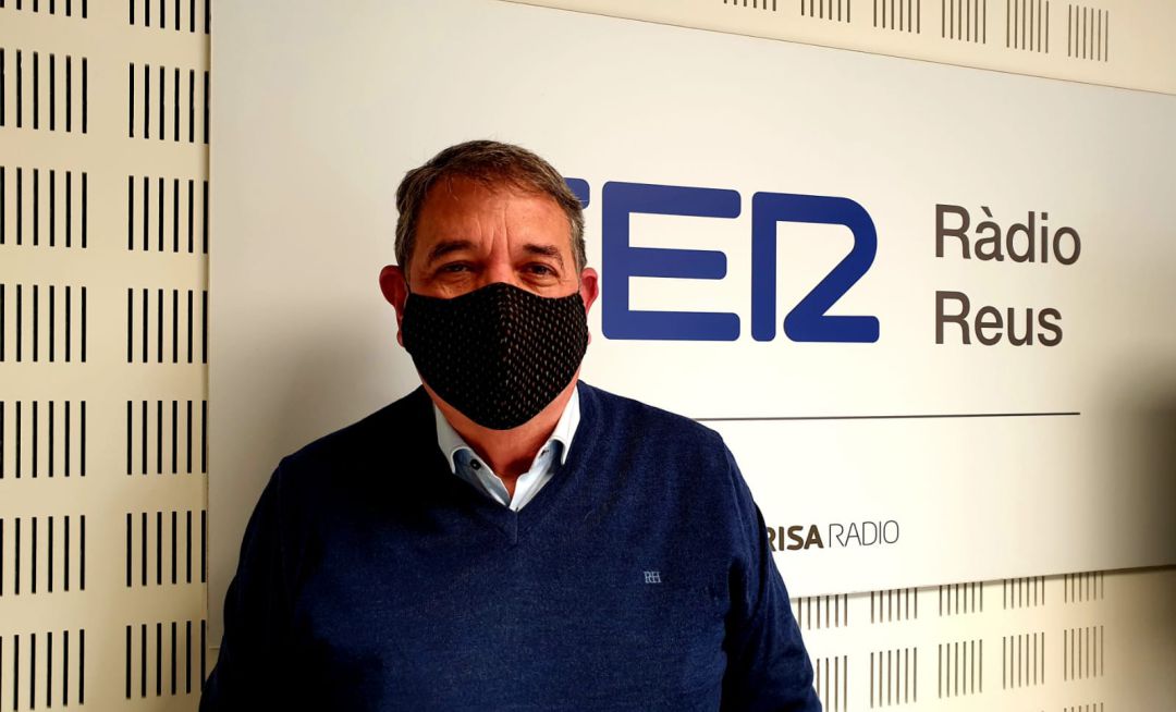 Carles Prats als estudis de Ràdio Reus Carles Prats als estudis de Ràdio Reus