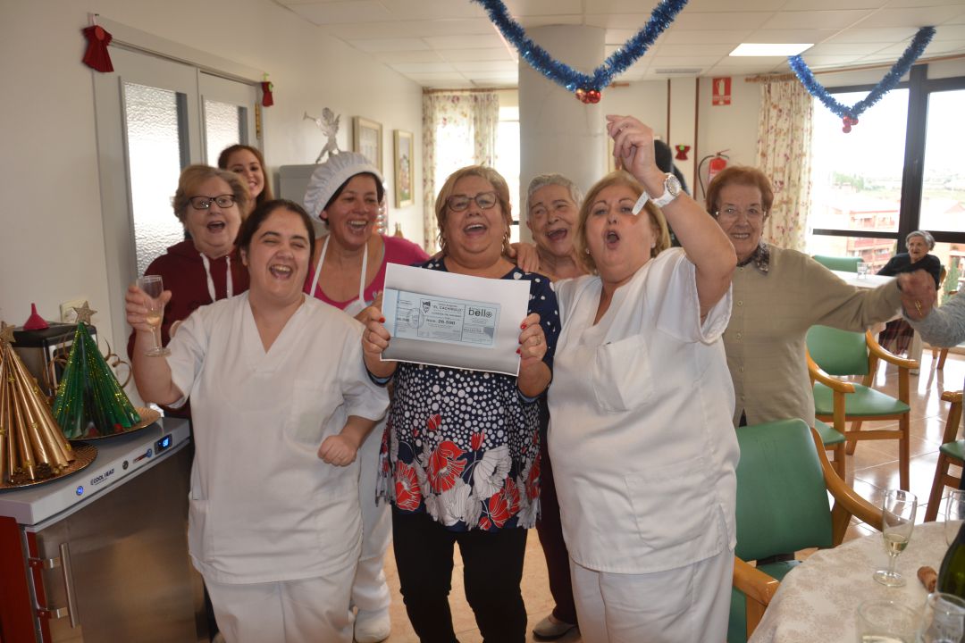 El Gordo se celebró por todo lo alto en la Residencia Alcañiz El Gordo se celebró por todo lo alto en la Residencia Alcañiz