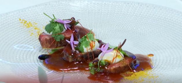 Así ha sido el plato principal de Raquel Meroño. Así ha sido el plato principal de Raquel Meroño.