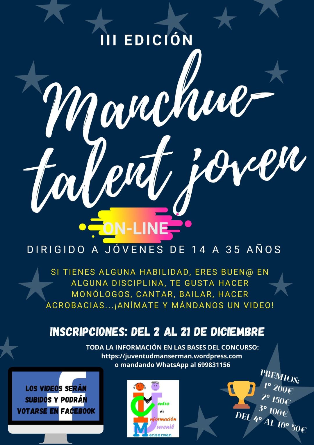 Manchue-talent joven será online en su tercera edición Manchue-talent joven será online en su tercera edición
