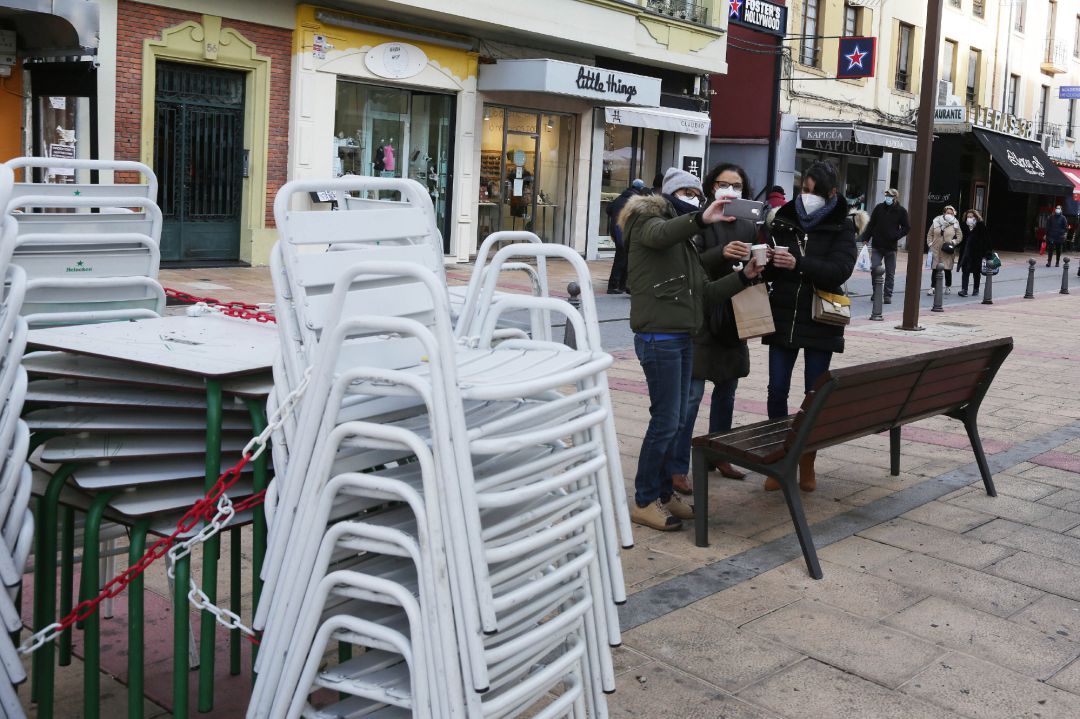 Las terrazas han vuelto a estar en servicio en Salamanca Las terrazas han vuelto a estar en servicio en Salamanca