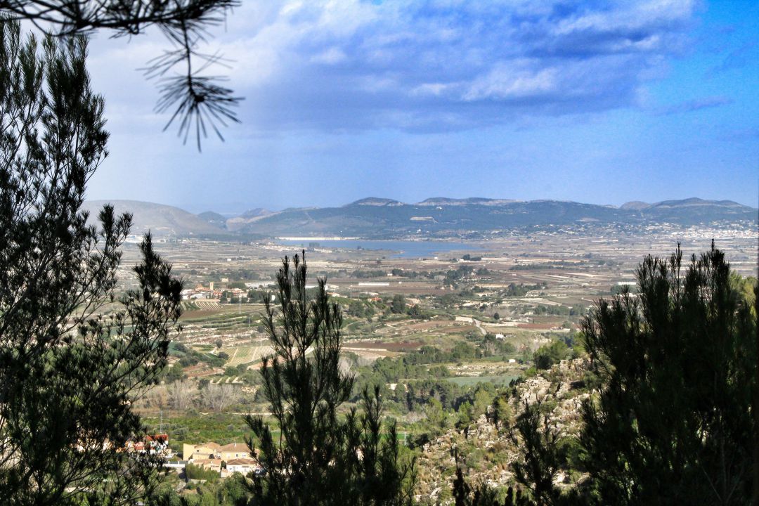 Imatge panoràmica de La Vall d'Albaida Imatge panoràmica de La Vall d'Albaida