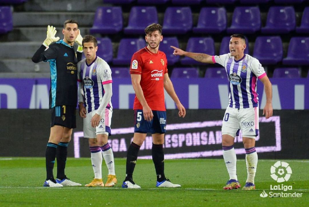 Osasuna prolonga con su derrota en Valladolid a 6 ya las jornadas sin ganar Osasuna prolonga con su derrota en Valladolid a 6 ya las jornadas sin ganar