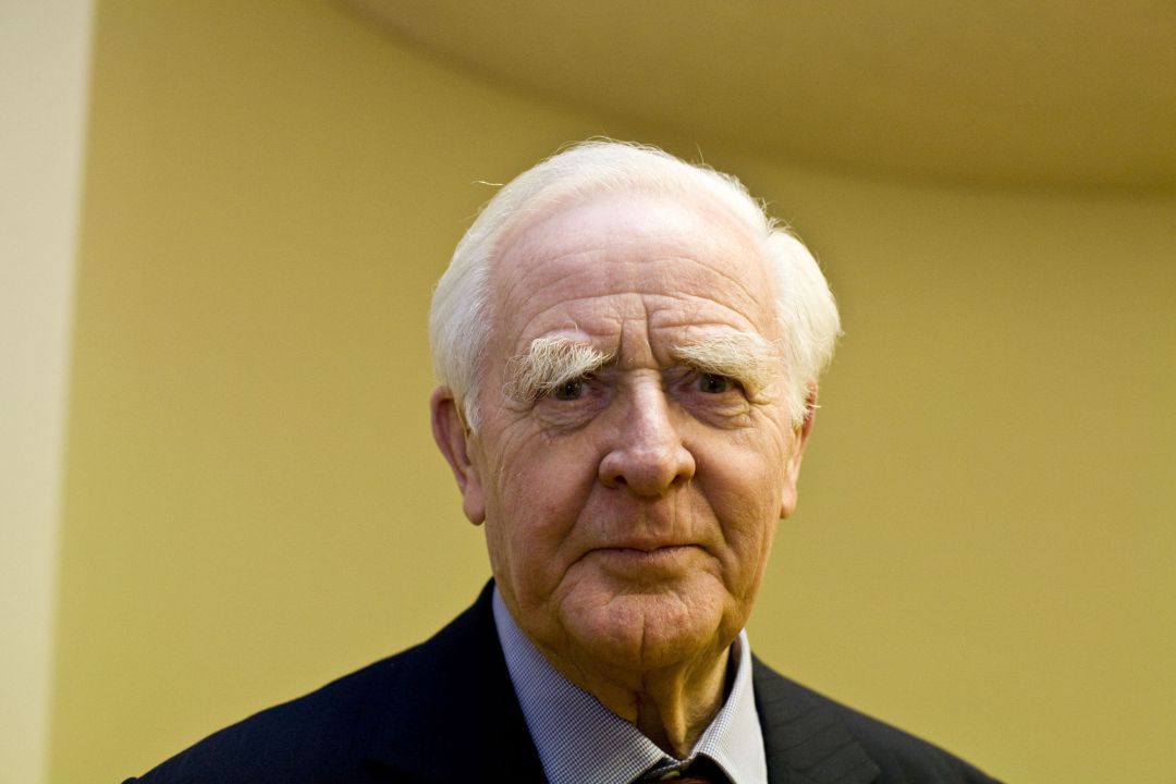 FILE - 13 DECEMBER 2020: Author David Cornwell (John le Carré), 89, has died of pneumonia at the Royal Cornwall Hospital on December 12, 2020 in Truro, Cornwall, England. OXFORD, UNITED KINGDOM FILE - 13 DECEMBER 2020: Author David Cornwell (John le Carré), 89, has died of pneumonia at the Royal Cornwall Hospital on December 12, 2020 in Truro, Cornwall, England. OXFORD, UNITED KINGDOM