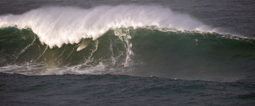 Surfista en O Portiño Surfista en O Portiño