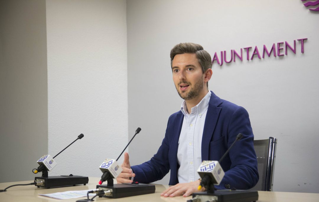 Víctor Soler, portavoz del PP de Gandia Víctor Soler, portavoz del PP de Gandia