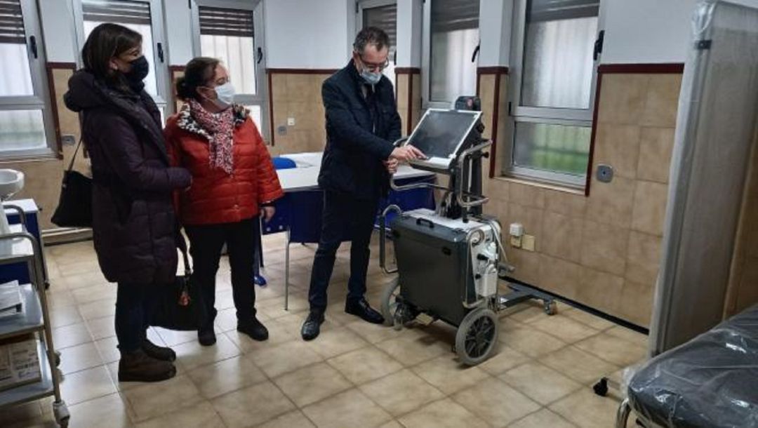 Imagen del punto covid. Imagen del punto covid.