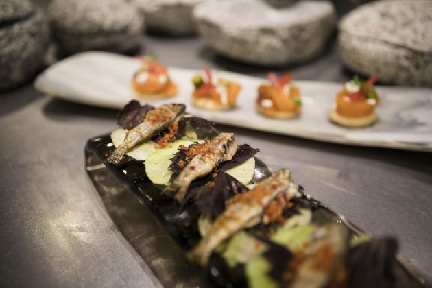 Platos del restaurante Callizo, reconocido con una estrella Michelin. Platos del restaurante Callizo, reconocido con una estrella Michelin.
