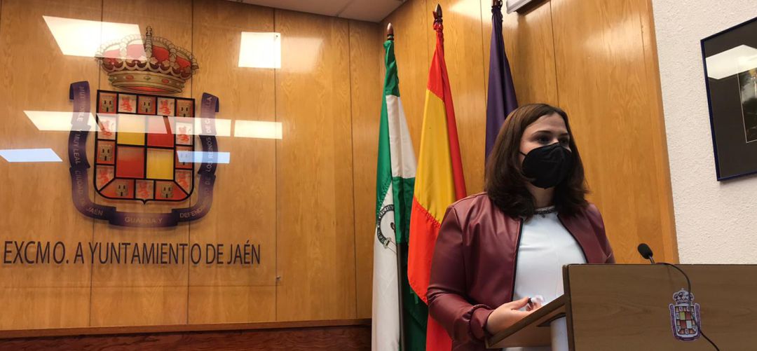 La concejala de Asuntos Sociales en el Ayuntamiento de Jaén, Ángeles Díaz. La concejala de Asuntos Sociales en el Ayuntamiento de Jaén, Ángeles Díaz.