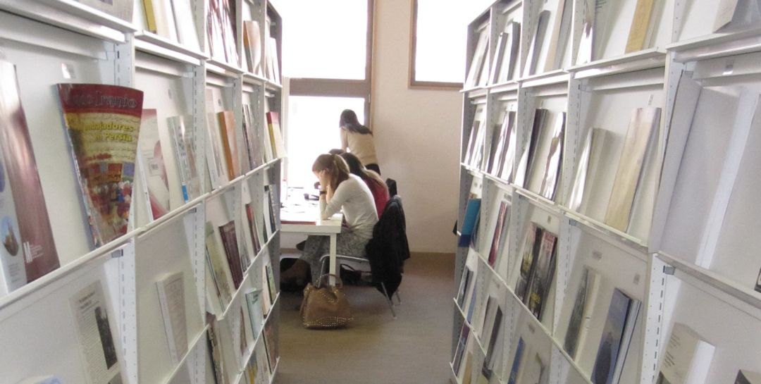 Imagen de archivo de la biblioteca de Humanidades de la UC3M en Getafe. Imagen de archivo de la biblioteca de Humanidades de la UC3M en Getafe.
