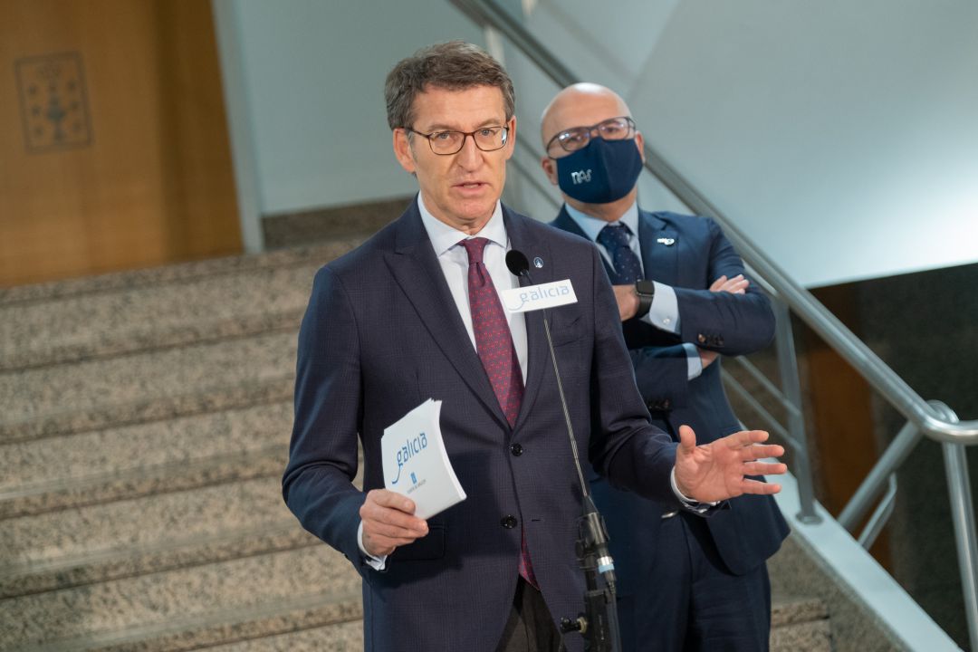 El presidente de la Xunta se reunía con el presidente de la Diputación de Ourense El presidente de la Xunta se reunía con el presidente de la Diputación de Ourense