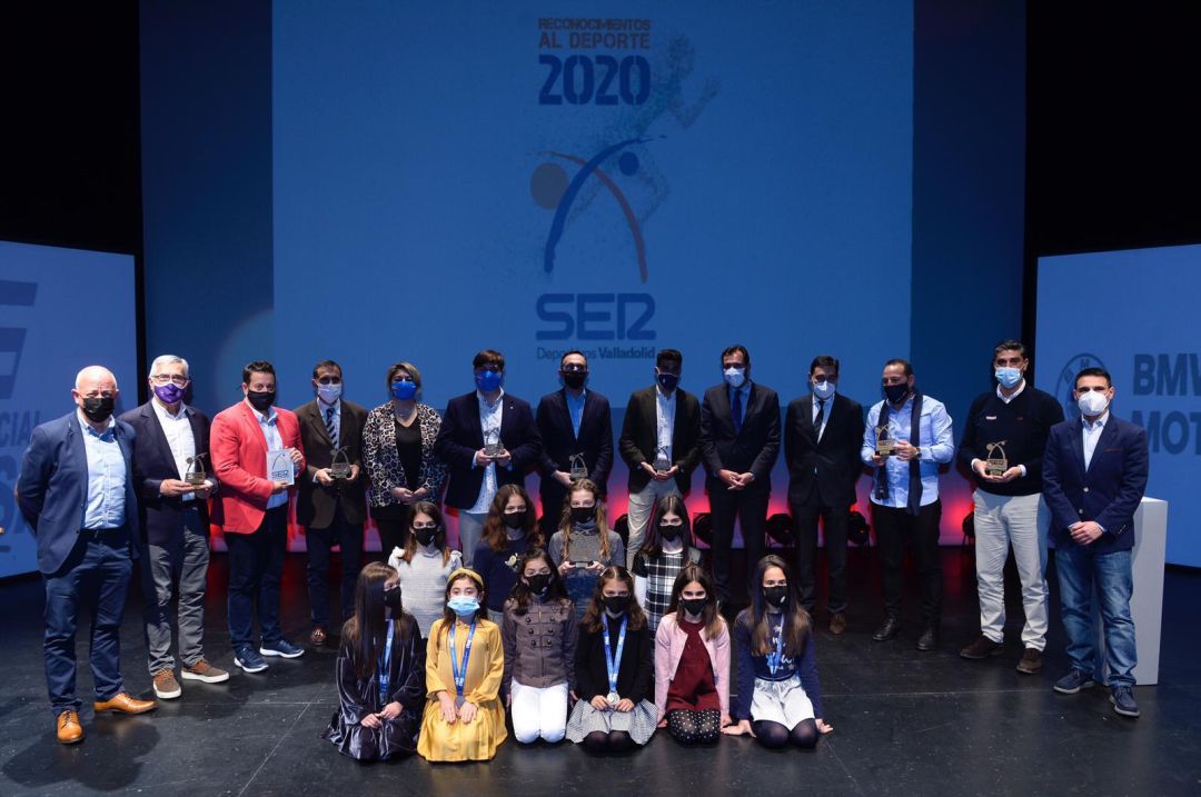 Foto de premiados 2020 al final de la Gala Foto de premiados 2020 al final de la Gala