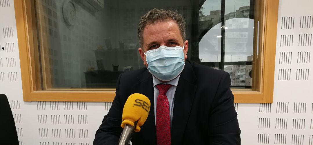 Ramón Jurado, alcalde de Parla, en los estudios de Hoy por Hoy Madrid Sur Ramón Jurado, alcalde de Parla, en los estudios de Hoy por Hoy Madrid Sur