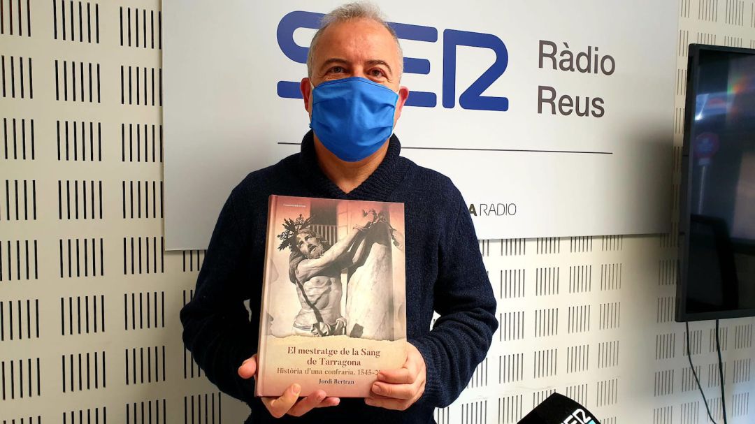 Jordi Bertran als estudis de Ràdio Reus Jordi Bertran als estudis de Ràdio Reus