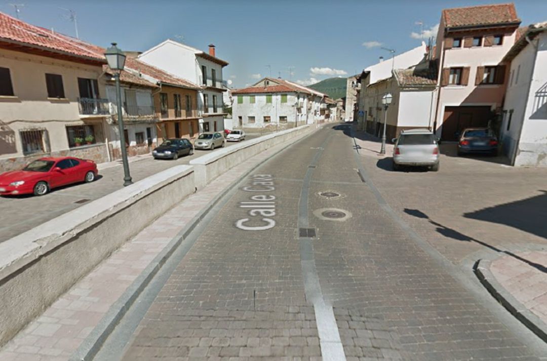 Calle Cava en Riaza Calle Cava en Riaza