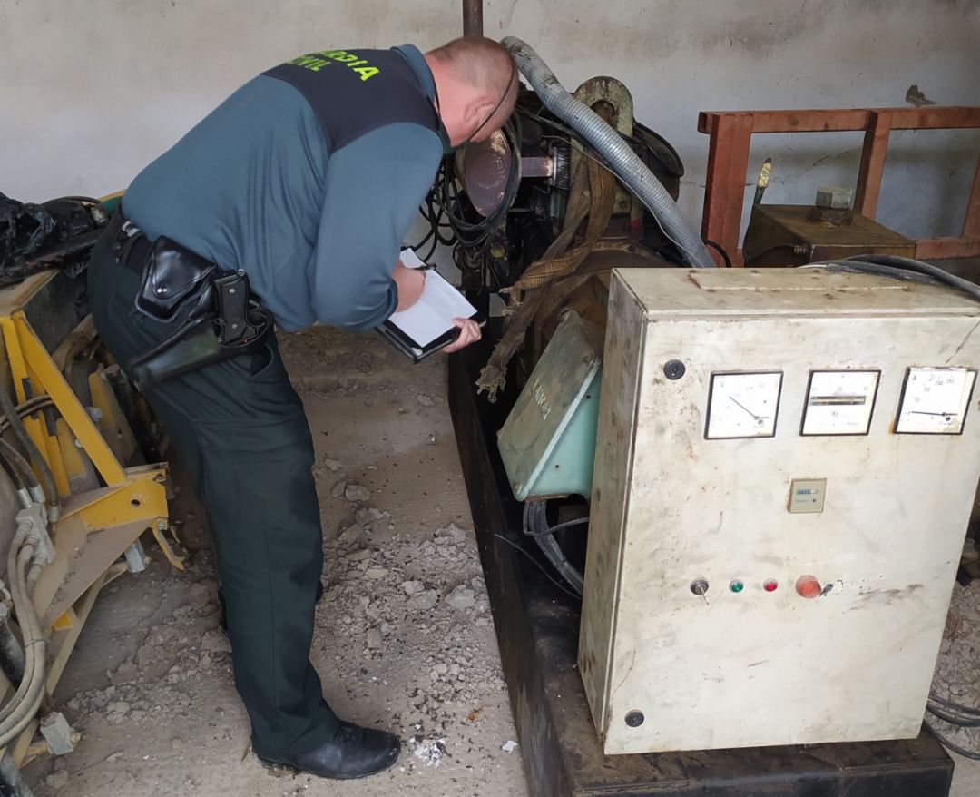 La Guardia Civil encuentra un motor de riego sustraído el pasado mes de mayo en Quesada La Guardia Civil encuentra un motor de riego sustraído el pasado mes de mayo en Quesada