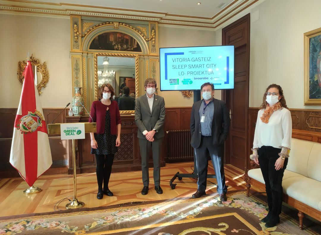 'Sleep Smart City' nace con el objetivo de mejorar la calidad de vida de los alaveses mediante la mejora del sueño 'Sleep Smart City' nace con el objetivo de mejorar la calidad de vida de los alaveses mediante la mejora del sueño