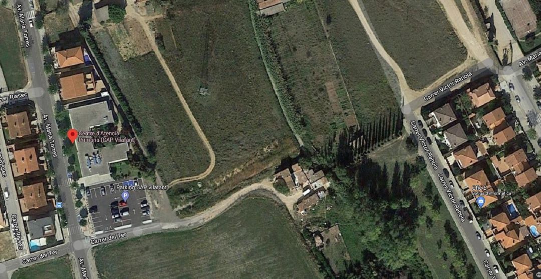 La zona on van passar els fets La zona on van passar els fets