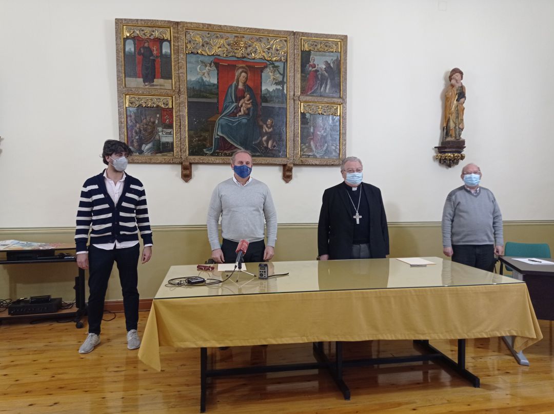 Se ha firmado el convenio de colaboración entre la Diócesis de Palencia y el Ayuntamiento de Ampudia Se ha firmado el convenio de colaboración entre la Diócesis de Palencia y el Ayuntamiento de Ampudia