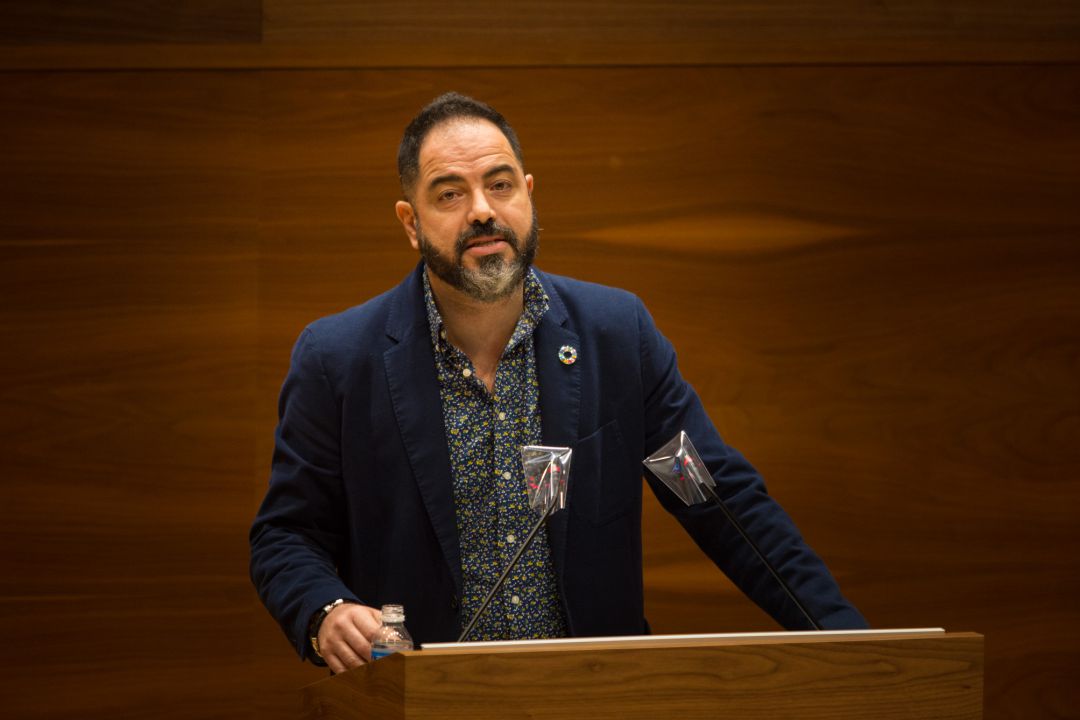 Ramón Alzórriz, portavoz del PSN Ramón Alzórriz, portavoz del PSN