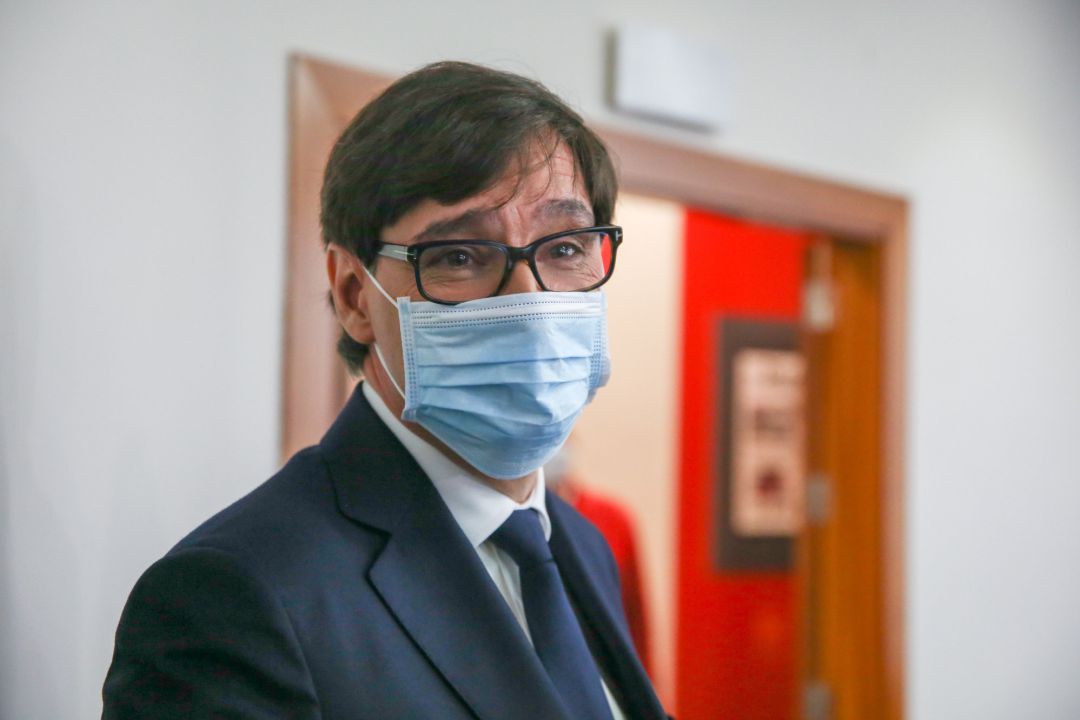 El ministro de Sanidad, Salvador Illa El ministro de Sanidad, Salvador Illa