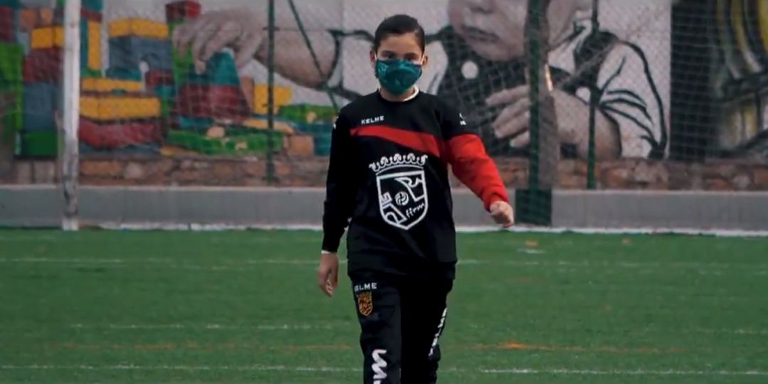 La protagonista del vídeo de la FFRM La protagonista del vídeo de la FFRM